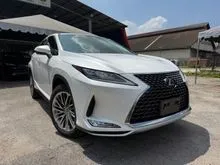 2021 Lexus RX 300 2.0 Luxury SUV-13K KM, 4.5B, INT BLACK, HUD, 360 CAMERA, BSM, 2ND ROW POWER SEAT, JUST ARRIVE SHOWROOM, JULY MID YEAR SALES