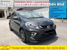 2018 Perodua MYVI 1.5 ADVANCE (A) FULL SERVICE RECORD GOOD CONDITION LOW MLEAGE ACCIDENT FREE AND 1 CAREFUL OWNER