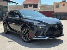 2024 Lexus RX350 2.4 F SPORT Black Interior With LOW MILEAGE / Pan Roof / 4Cam / HUD / BSM / DIM