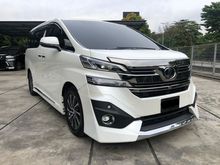 2016 Toyota VELLFIRE 3.5 VL Full Spec Ori Mileage