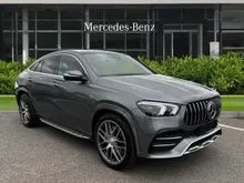 UNREG 2023 Mercedes-Benz AMG GLE53  Coupe 3.0L Turbo. 4Matic+.(.Grey) Premium Plus.*UK M.Benz Approved Unit*Ori Mlieage 6k Only.* 435HP * 520Nm. SUV