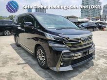 2016 Toyota Vellfire 2.5 ZG,PRE CRASH, GRADE 4 CONDITION,2016 UNREG