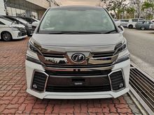 2016 Toyota Vellfire 2.5 ZG FULL LEATHER