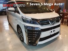 2018 Toyota Vellfire 2.5 ZG ALPINE AUDIO GREAT A CAR