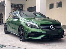 2016 Mercedes-Benz A45 AMG 2.0 4MATIC Hatchback GREEN RACER OTR