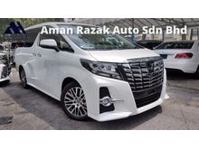 2016 Toyota Alphard 2.5 G S C Package MPV 2.5 SC 360 Camera JBL Home Theater Sound Pilot Seat Sunroof Pre Crash System 2 Power Door Power Boot Unreg