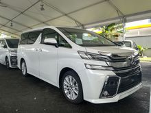 2016 Toyota Vellfire 2.5 Z A Edition 2 SEATER MPV UNREG