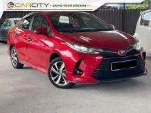 2022 Toyota Vios 1.5 G Sedan FULL SERVICE RECORD 46K KM + UNDER WARRANTY TOYOTA UNTIL 2027 + LOW MILEAGE