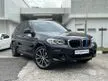 Used [Registered 2022] 2021 BMW X3 2.0 xDrive30i M Sport SUV - Cars for sale