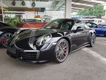 2016 Porsche 911 3.0 Carrera 4S Coupe Panoramic Roof Bose Sound System Reverse Camera Xenon Light LED Daytime Running Light Sport Chrono Paddle Shift