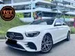 Used MERCEDES BENZ E300 W213 FACELIFT AMG 2.0 (a) F.S.R BY MERCEDES BENZ, UNDER WARRANTY, FULL DIGITAL METER AND DISPLAY, P/BOOT, 9 SPEED, PAN ROOF