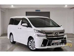 TOYOTA VELLFIRE 2.5ZA 2015 one Owner keep maintenance unit