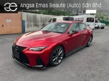 2021 Lexus IS 300 2.0 F Sport / TRD / 360 / RARE COLOUR / WHITE LEATHER