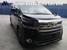 *NEW ARRIVAL * 2015 Toyota Vellfire 2.5 V 8 SEATER POWER BOOT PRECRASH *UNREG*