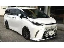 * Electronic AWD (4WD), Unreg 2024 Lexus LM 7 Seater MPV. * Mark Levinson Premium Sound System