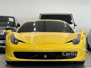 2011 Ferrari 458 4.5 Italia Coupe