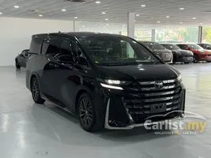 2024 Toyota Vellfire 2.4 Z Premier - SPECIAL UNIT - Sunroof - Black Leather Seat - 360 Camera - Head Up Display - Blind Spot Monitor