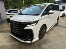 2024 Toyota Vellfire 2.4 Z PREMIER ORI MODELISTA KIT SIDE STEP SUNROOF HUD DIM BSM BROWN INTERIOR JAPAN SPEC GRADE 5/A UNREGS