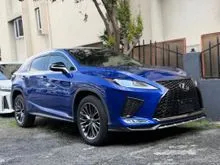 2021 Lexus RX 300 2.0 F Sport UNREG ( RED LEATHER , HUD , 39000KM )