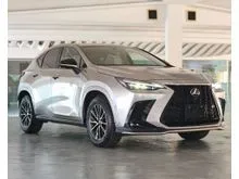 2024 Lexus NX 350 2.4 F Sport SUV AWD, NX350, GRADE 5A, ORI 9K KM, BROWN LEATHER, 360 CAMERA, HUD, BSM, DIM, SUNROOF, 4 LED HEADLAMP
