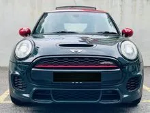 NEW STOCK, MINI COOPER JCW 2.0 HATCHBACK , ORI JCW SPEC , SUNROOF , UNION JACK TAILLAMPS , JCW SPORT EXHAUST SYSTEM , LOW MILEAGE , ORIGINAL SEAT JCW