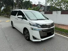 2022 Toyota Vellfire 2.5 MPV, Local Unit, 25k KM, UMW Warranty, Sunroof, Rear Entertainment, Direct Owner, Used, Vellfire ZG, 2021, Power Seat