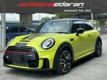 2022 MINI Cooper S 2.0 JCW Hatchback NFL,Short Shift Gear,HUD,Digital Speedometer Keyless Entry+Go,UK Cheq Flag Tail Lamps,18JCW Rims,Black Side Mirro
