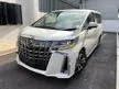 Recon 2019 Toyota Alphard 2.5 G S C Package MPV, SUNROOF, ALPINE AUDIO WITH ROOF MONITOR FULL SET, LDA, PRE