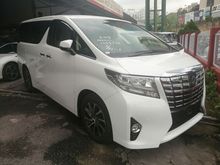 2015 Toyota Alphard 2.5 G spec
