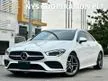 Recon 2020 Mercedes Benz CLA200D 2.0 Diesel AMG Line Coupe Executive Unregistered AMG Body Styling AMG 18 Inch Rim AMG Brake Kit AMG Multi Function Steer