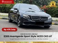 2019 Mercedes-Benz E300 2.0 Avantgarde SportStyle Sedan Mercy E 300 2019/2020 [ LOW MILES 14RB ]