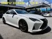 Recon 2019 Lexus RC300 2.0 F Sport Coupe (5A) TRD KIT + MUFFLER CLEAR STOCK OFFER NOW ( FREE SERVICE / FREE 5 YEAR WARRANTY / COATING / POLISH ) 700UNITS