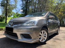 2014 Nissan Grand Livina 1.6 Comfort MPV LEATHER SEAT FULL SERVIES BY NISSAN 5XK KM