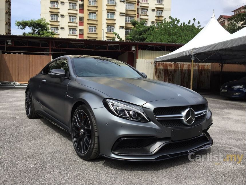 MATTE BLACK CARBON 2016 Mercedes AMG C63 S Coupe - Forza ...