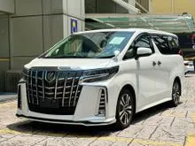 2020 Toyota Alphard 2.5 SC (PILOT SEAT) S/ROOF , R/MONITOR , DIM , P/DOOR , P/BOOT  ** PRICE NEGO TILL LET GO **