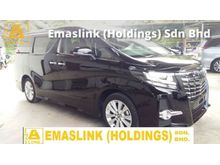 (5 Year Warranty With Unlimited Aggregrated Claims)2017 Toyota Alphard 2.5 S MPV