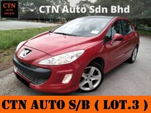 2010 Peugeot 308 1.6 (A) VTI TIPTRONIC SHIFT ONE LADY OWNER OWNER