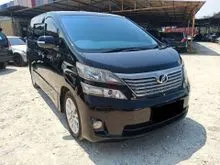 2009/2012 Toyota Vellfire 2.4 Z Platinum WELCAB CHAIR 2 P/DOOR SUNROOF MPV