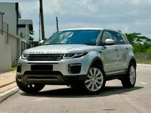 2016 Land Rover RANGE ROVER EVOQUE 2.0 SI4 SE (A) Power Boot SUV