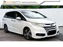 2017 Honda Odyssey 2.4 EXV MPV FACELIFT MODEL COME WITH WARRANTY PADDLE SHIFT SURROUNDING REVERSE CAMERA KEYLESS PUSHSTART BUTTON LEATHER SEAT