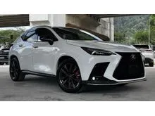FREE 6 YEARS OPEN WORKSHOP WARRANTY 2023 Lexus NX 350 2.4 F Sport SUV