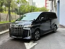 2021 Toyota Alphard 2.5 SC PILOT SEAT DIM BSM 25K SUPER LOW MILEAGE Ready Stock Recon Unregister Unit