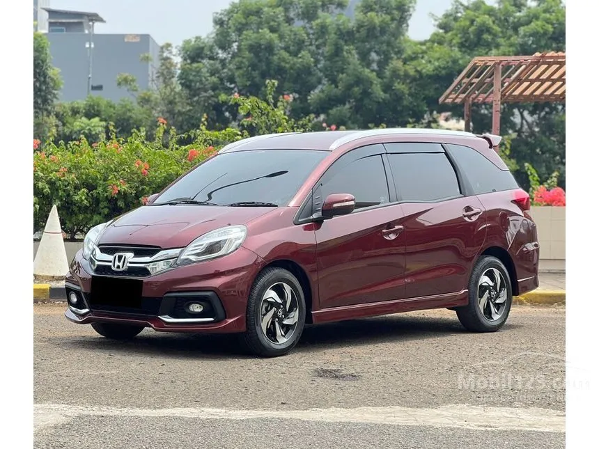 Jual Mobil Honda Mobilio 2015 RS 1.5 di DKI Jakarta Automatic MPV Marun Rp 135.000.000