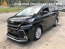 2015 Toyota Vellfire 2.5 ZA Sun Roof 7seats 360view PowerBoot Push Start 7G