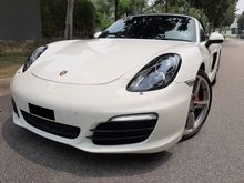 2012 2013 Porsche Boxster S 3.4 CBU 98110K KM 2 YEAR PORSCHE MALAYSIA WARRANTY 2.7 CAYMAN S SPORT CHRONO SPORT EKZOS BOSE SOUND