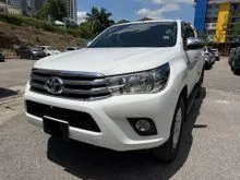 2018 Toyota Hilux 2.4 G (M) Dual Cab Pickup