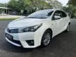 Used Toyota Corolla Altis 1.8 E Sedan (A) 2015 1 Owner Only Original Paint Accident Free TipTop Condition View to Confirm - Cars for sale