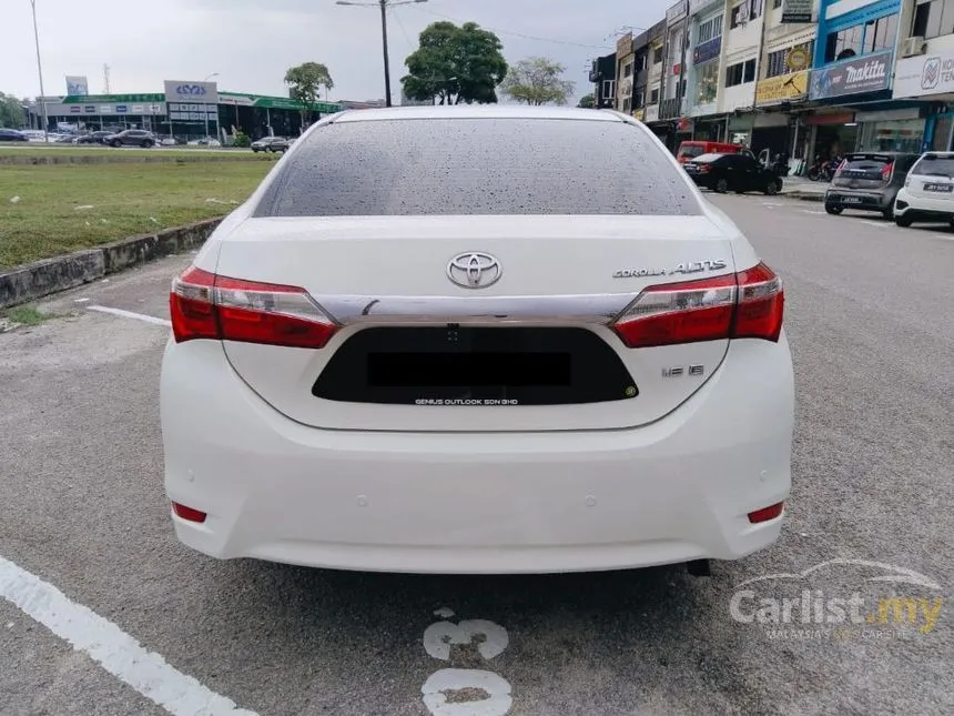 2014 Toyota Corolla Altis E Sedan