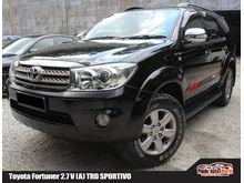Toyota Fortuner 2.7 V FULL SPEC (A) TRD SPORTIVO Full Leather TRUE YEAR 2011