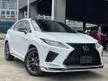 Recon 2022 Lexus RX300 2.0 F Sport SUV 4WD PANROOF BODYKIT 360 CAM RED LEATHER HUD EMS BSM UNREG - Cars for sale